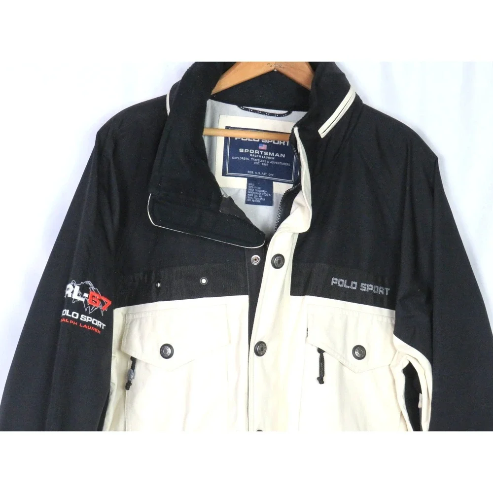 Ralph Lauren POLO SPORT Sportsman RL-67 Canvas Heavy Hiking Jacket Men's Medium‎